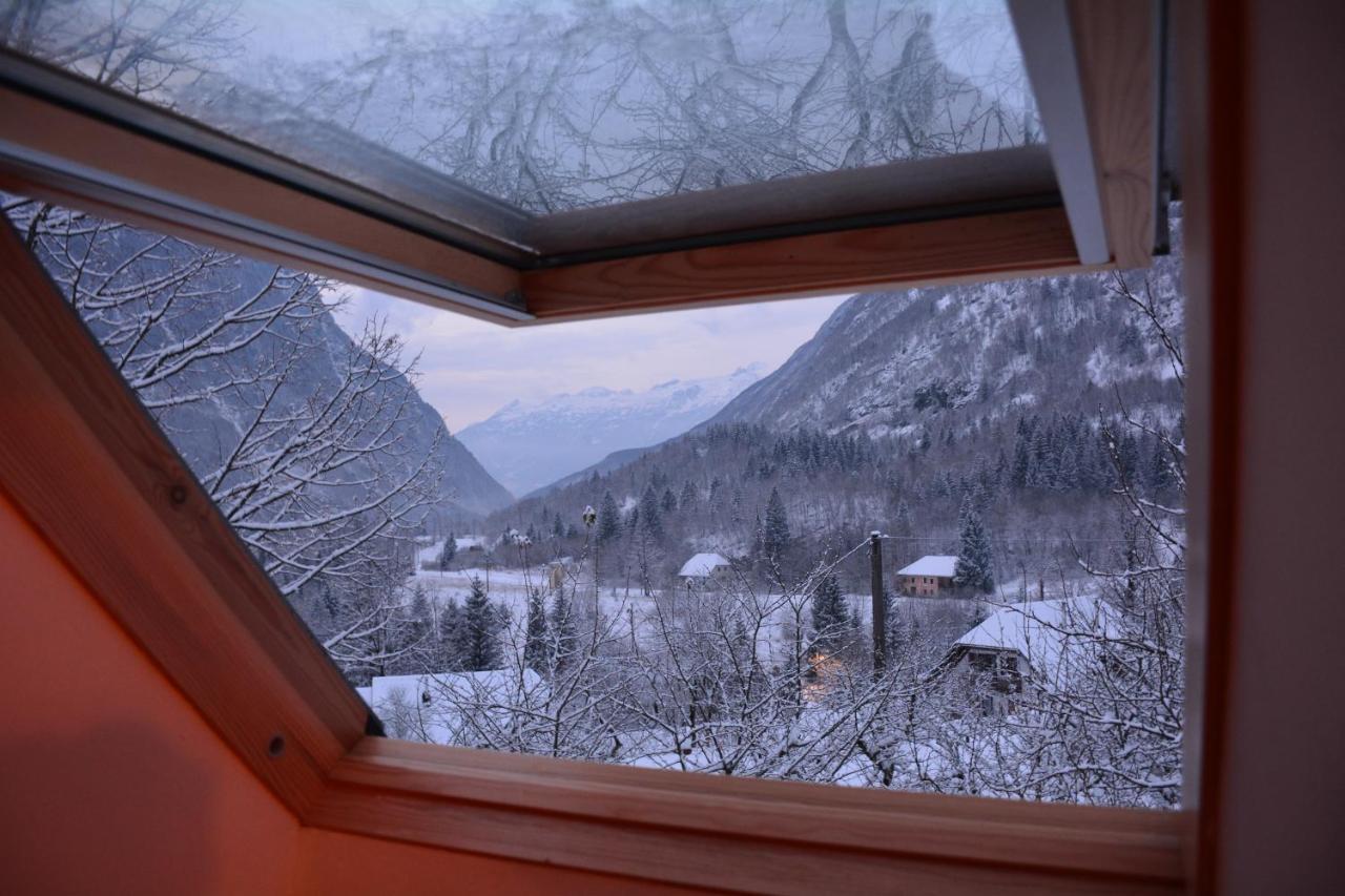 Rustic Apartment Petra Soča Kültér fotó