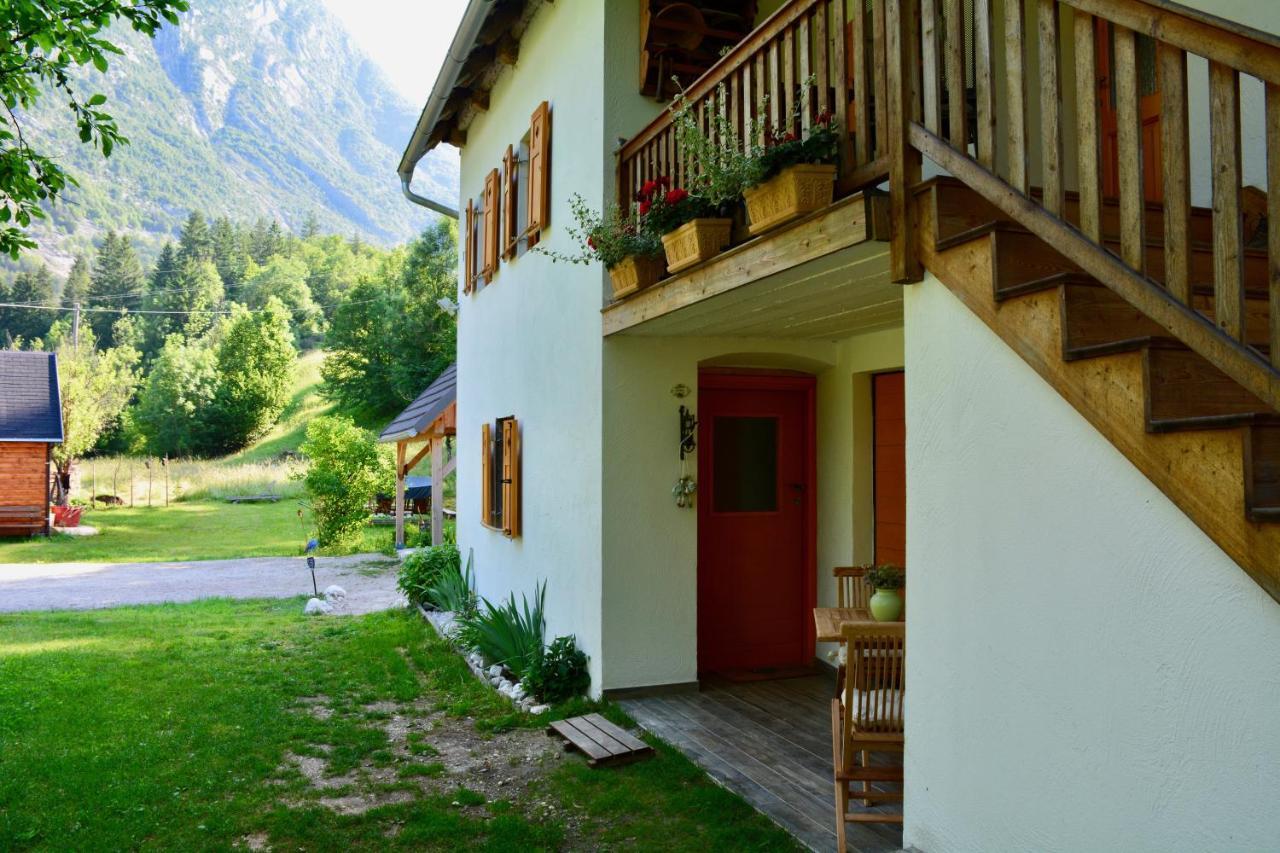 Rustic Apartment Petra Soča Kültér fotó