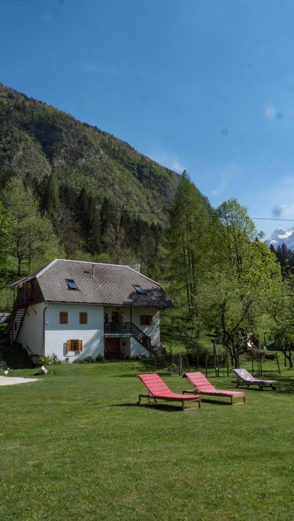 Rustic Apartment Petra Soča Kültér fotó