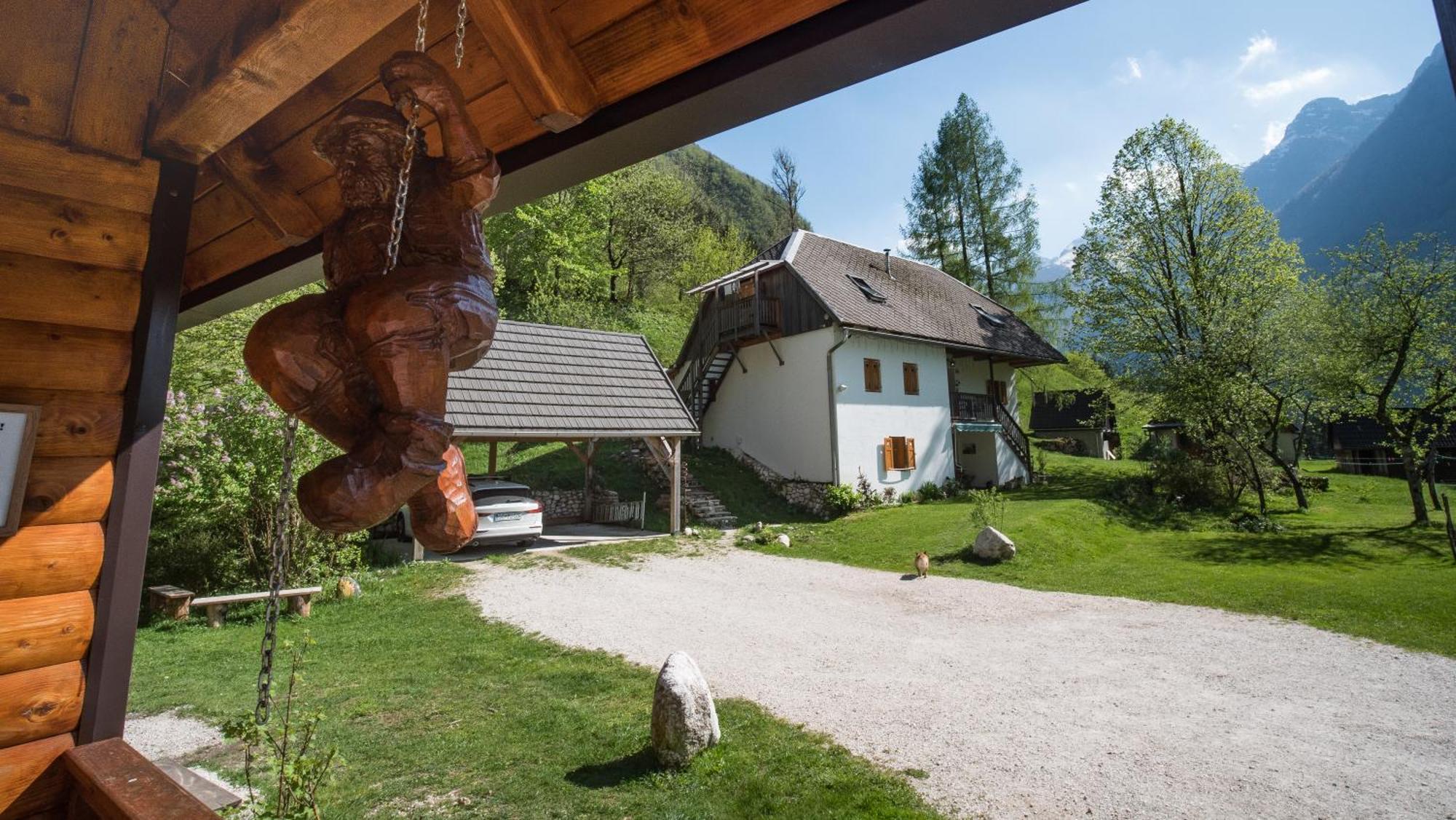 Rustic Apartment Petra Soča Kültér fotó