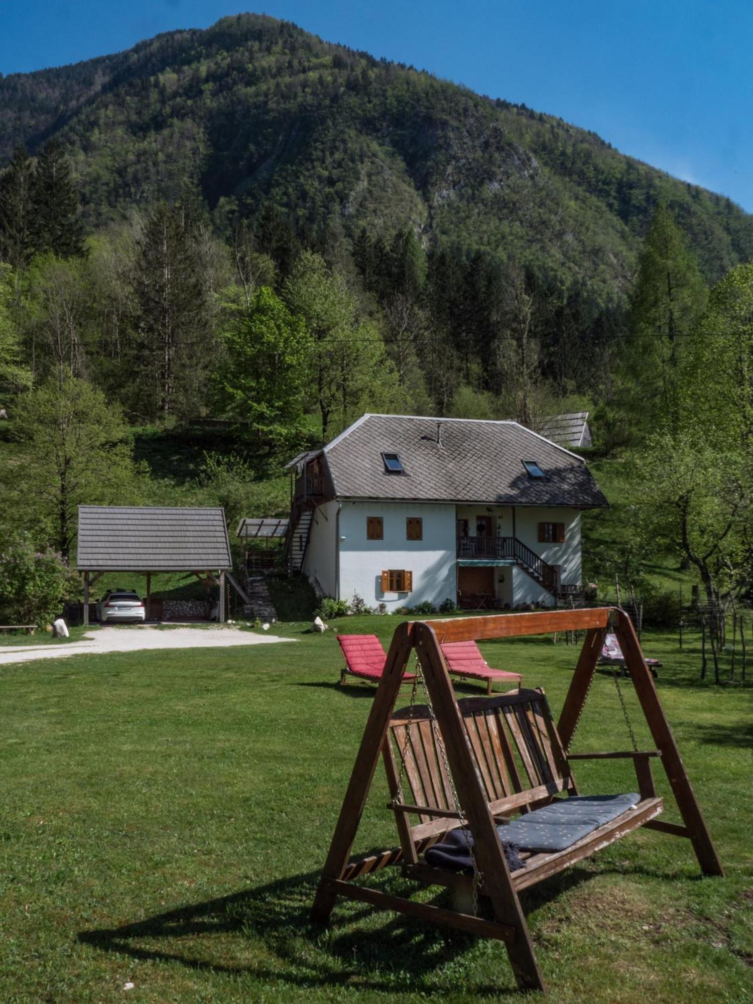 Rustic Apartment Petra Soča Kültér fotó